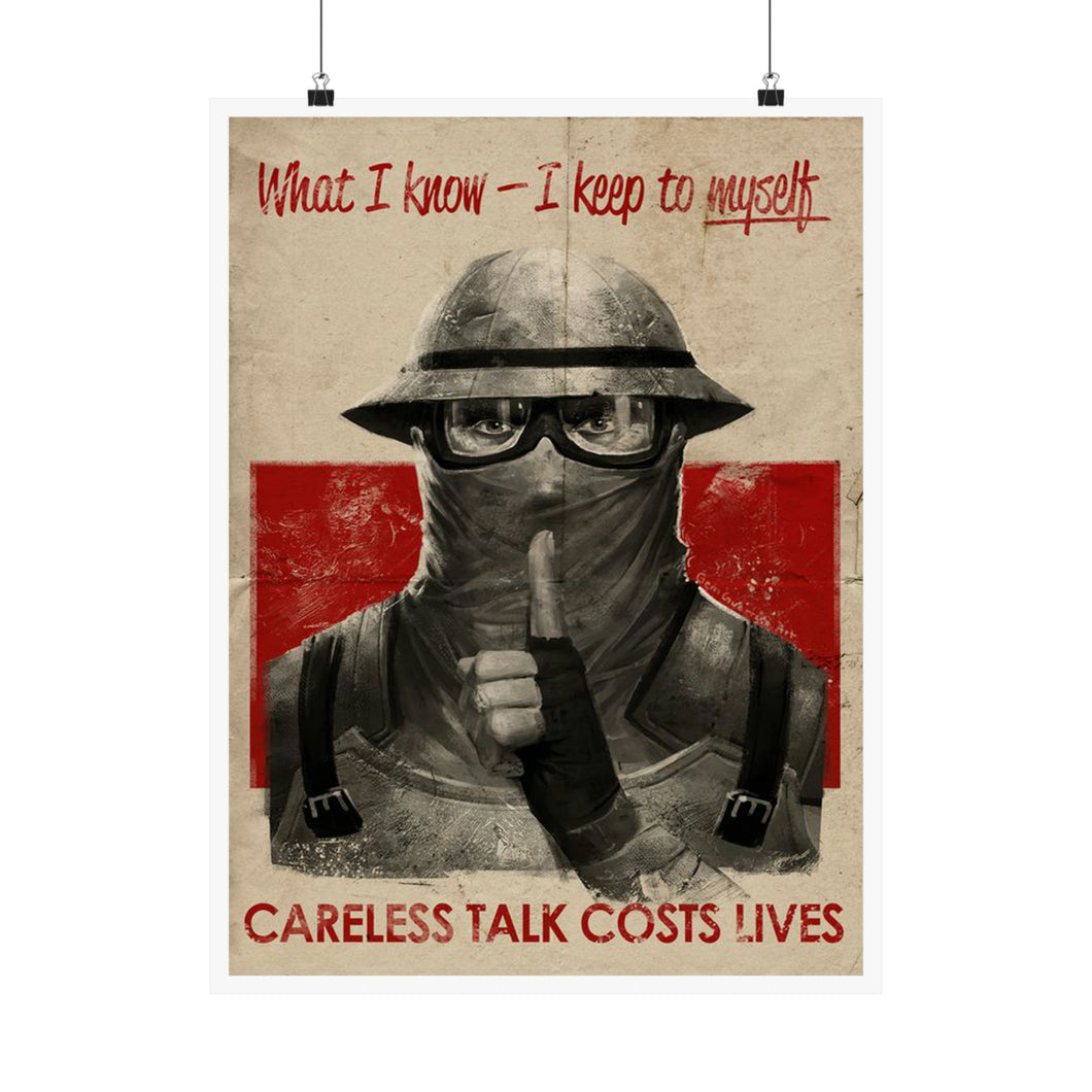Careless Talk Costs Lives