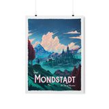 Monstadt Travel Poster
